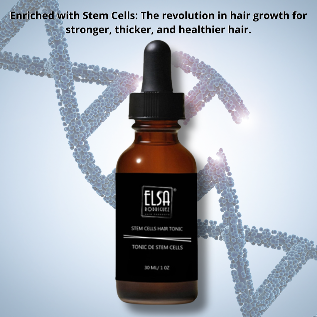 Elsa Rodriguez, Stem Cells Hair Tonic, growth hair treatment for hair loss, hair tonic for women & men hair growth, Scalp Strengthening Tonic, 1 Oz