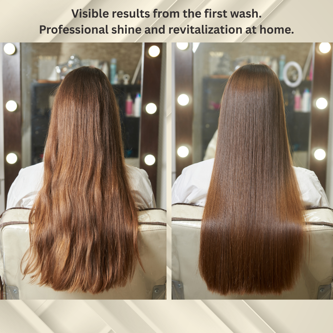 Shampoo and Conditioner Set, Elsa Rodriguez Hair Products, Argan Oil, Silk, Macadamia Oil, Keratin, Rice Protein, Aloe Vera, Fruit Extracts, Collagen, 8.45 fl oz.