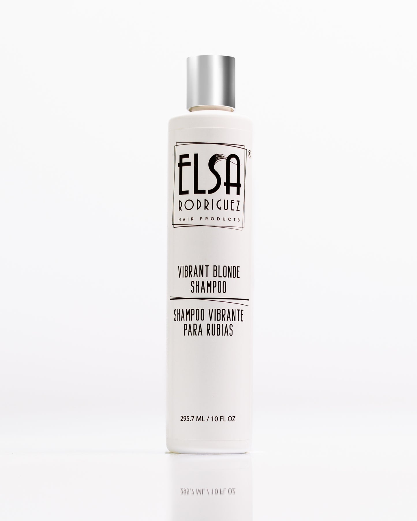 Elsa Rodriguez, vibrant blonde shampoo, best purple shampoo for blonde hair, purple shampoo for blondes highlights, shimmer lights shampoo, products for blonde beauty, free sulfate & parabens, 10 Oz