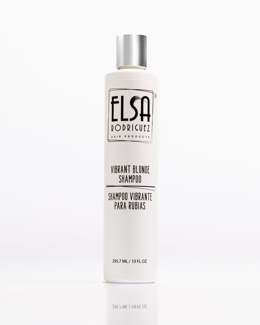 Elsa Rodriguez, vibrant blonde shampoo, best purple shampoo for blonde hair, purple shampoo for blondes highlights, shimmer lights shampoo, products for blonde beauty, free sulfate & parabens, 10 Oz